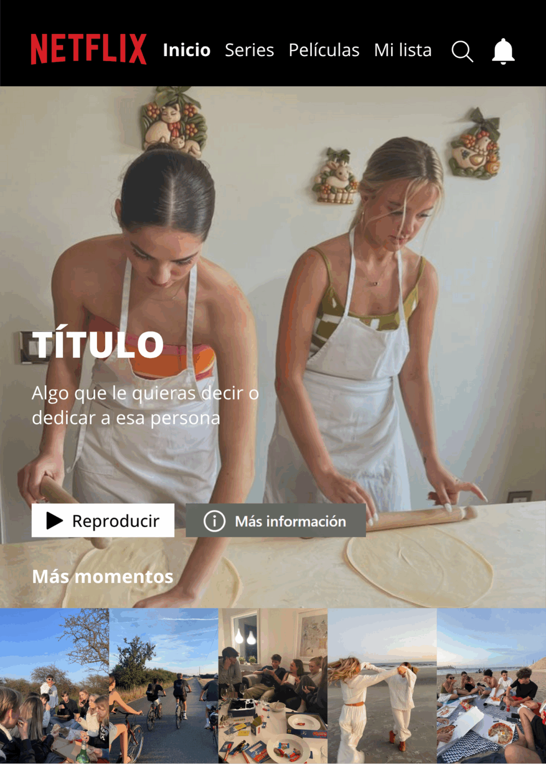 Netflix con Fotos 01